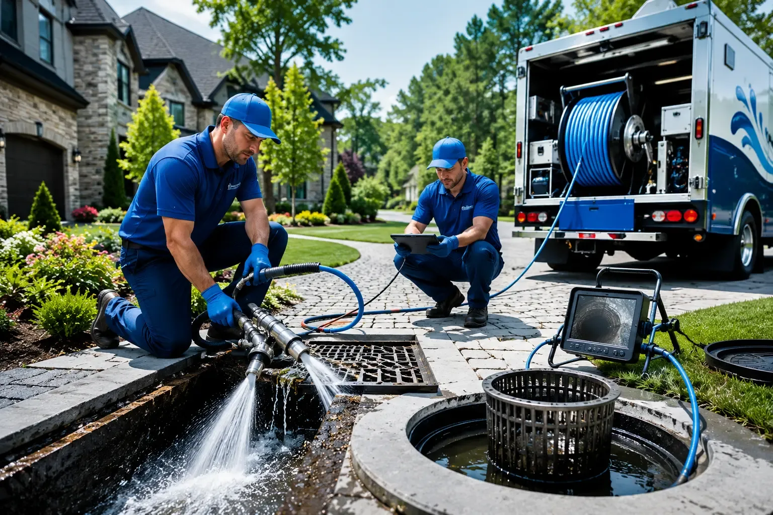 Local outdoor drain cleaning professionals in Denton, KS