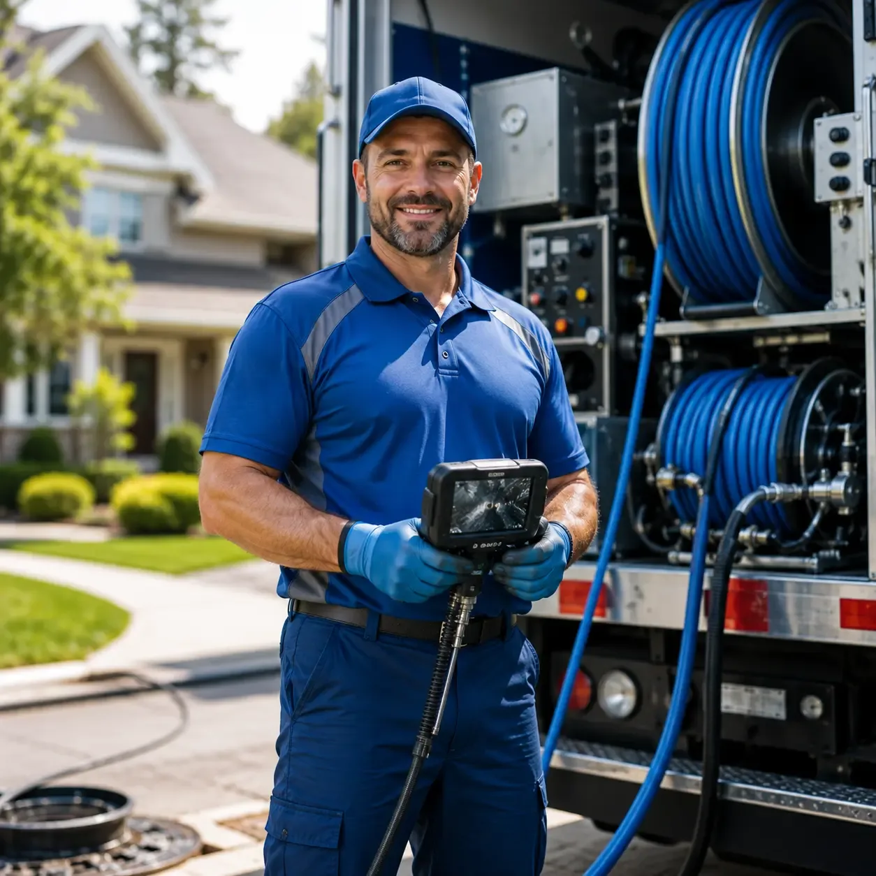 Local outdoor drain cleaning specialists in Denton, KS